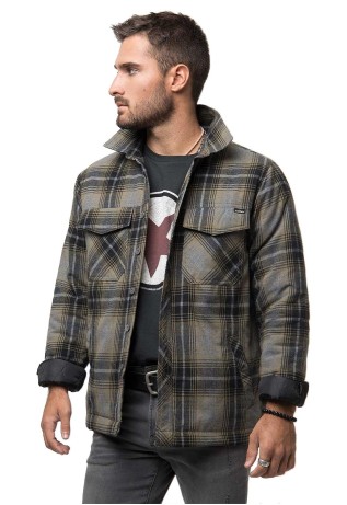 Chaqueta A Cuadros Gris Soviet