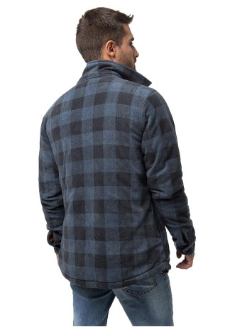 Chaqueta A Cuadros Azul Soviet