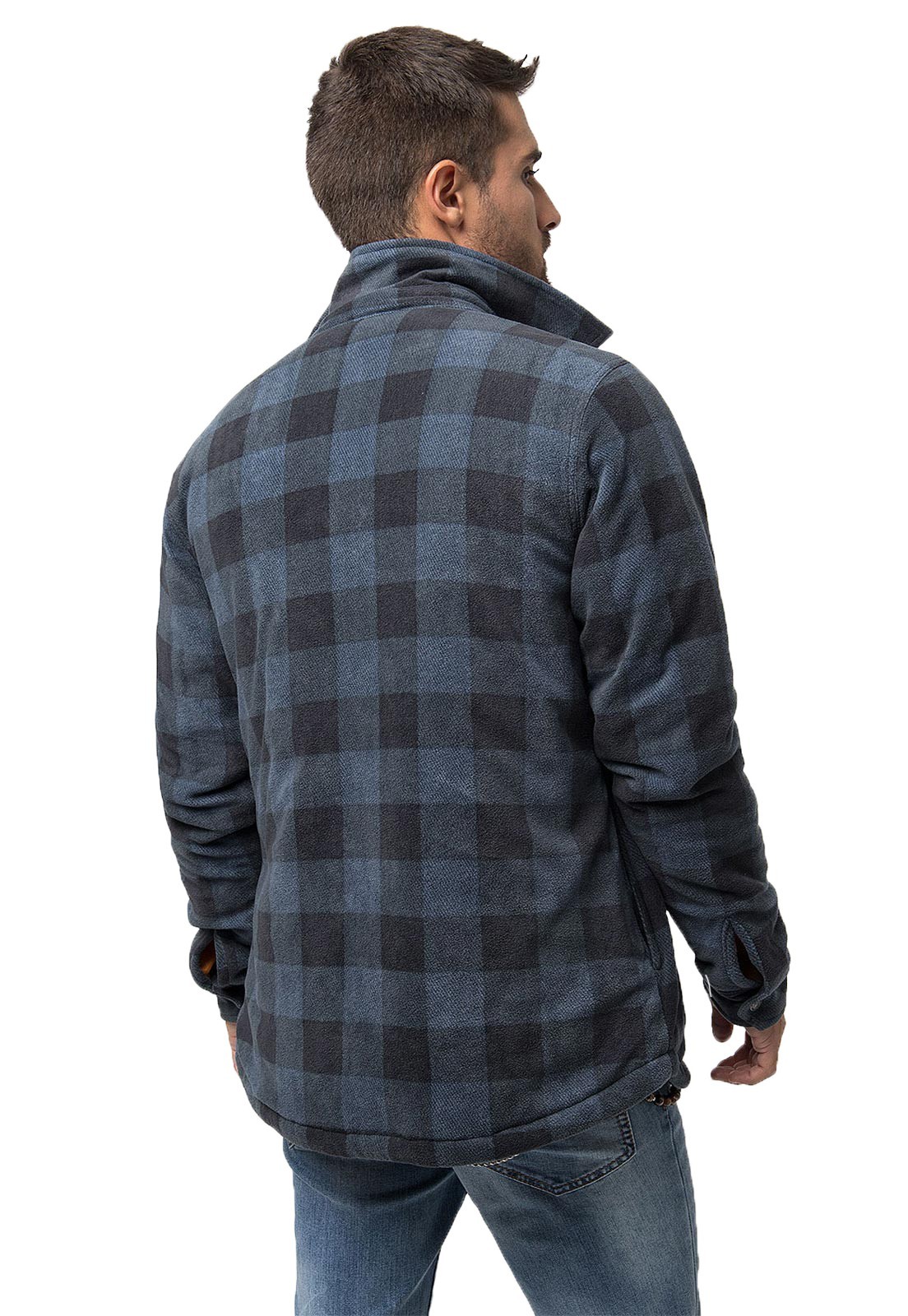 Chaqueta A Cuadros Azul Soviet