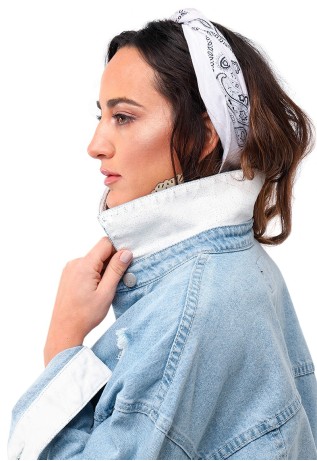 Bandana Juvenil Blanco