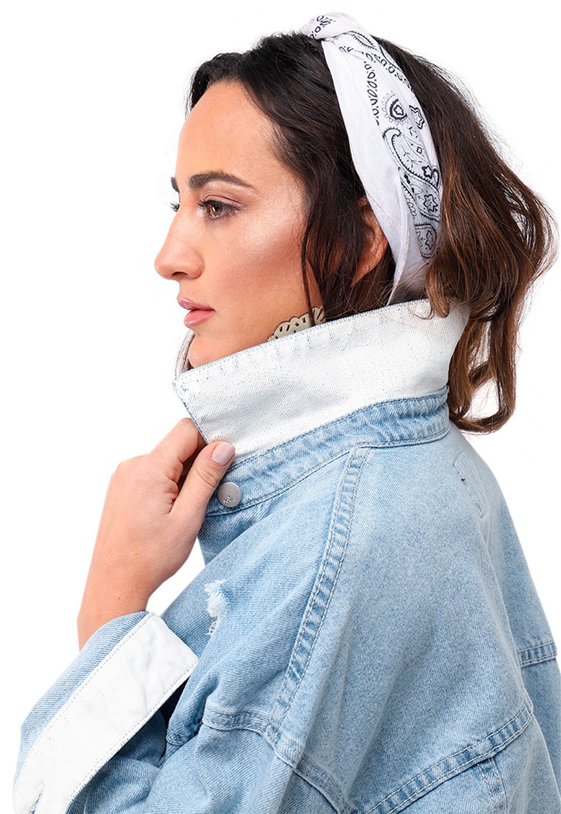 Bandana Juvenil Blanco
