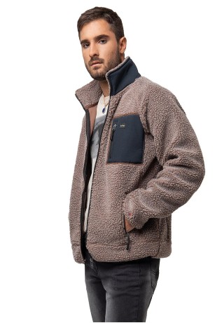 Chaqueta Sherpa Taupe Soviet