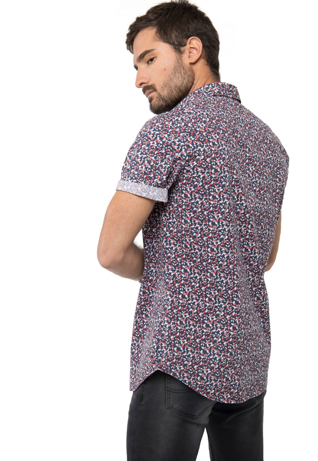 Camisa Burdeo