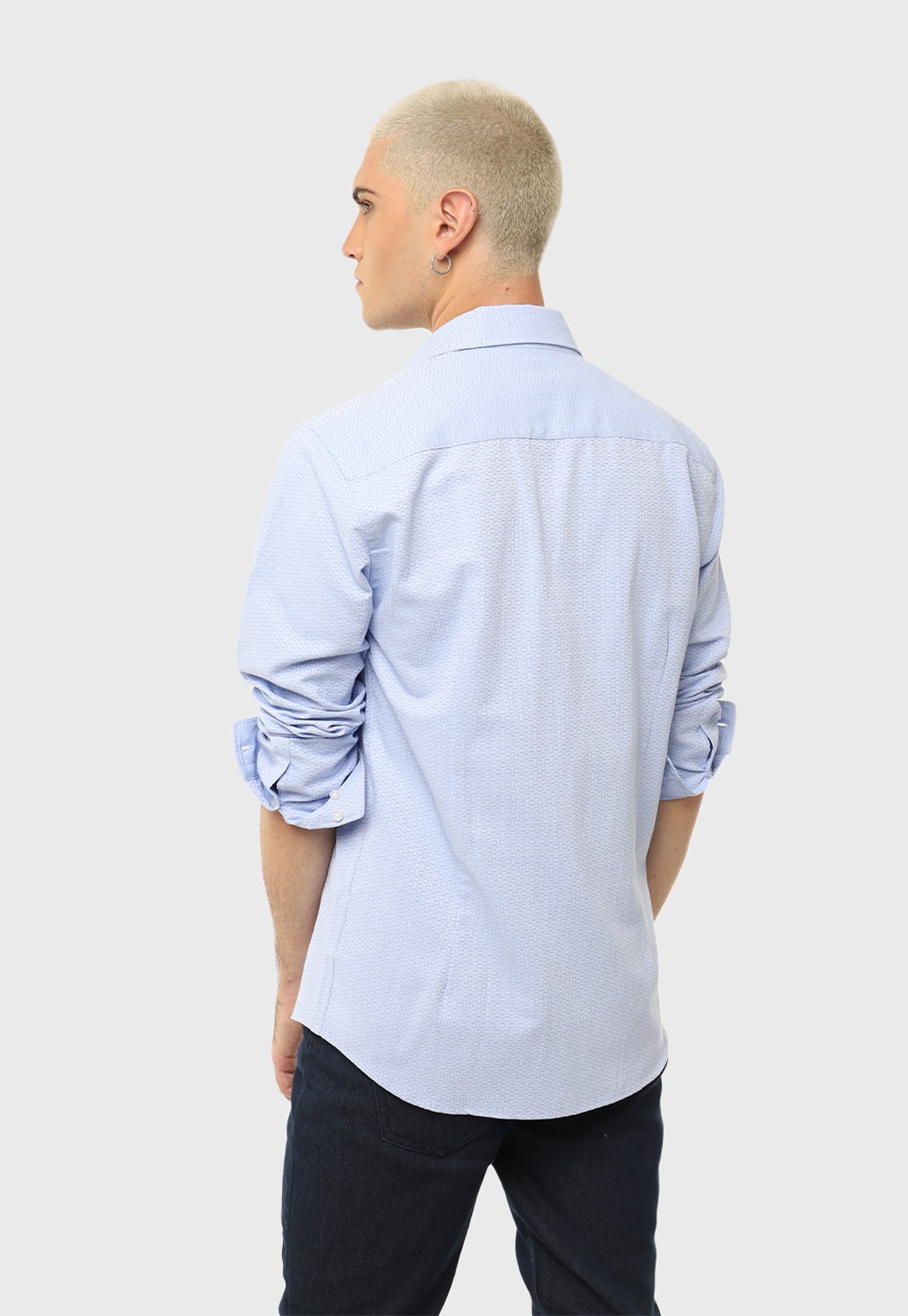 Camisa Casual Manga Larga Soviet