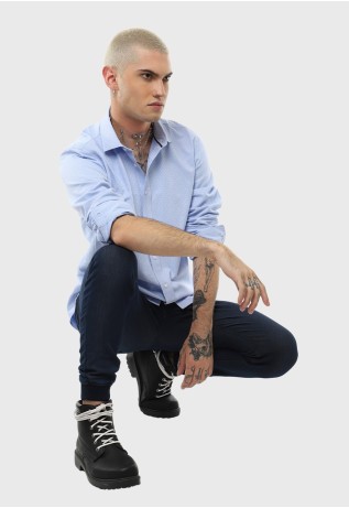 Camisa Casual Manga Larga Soviet