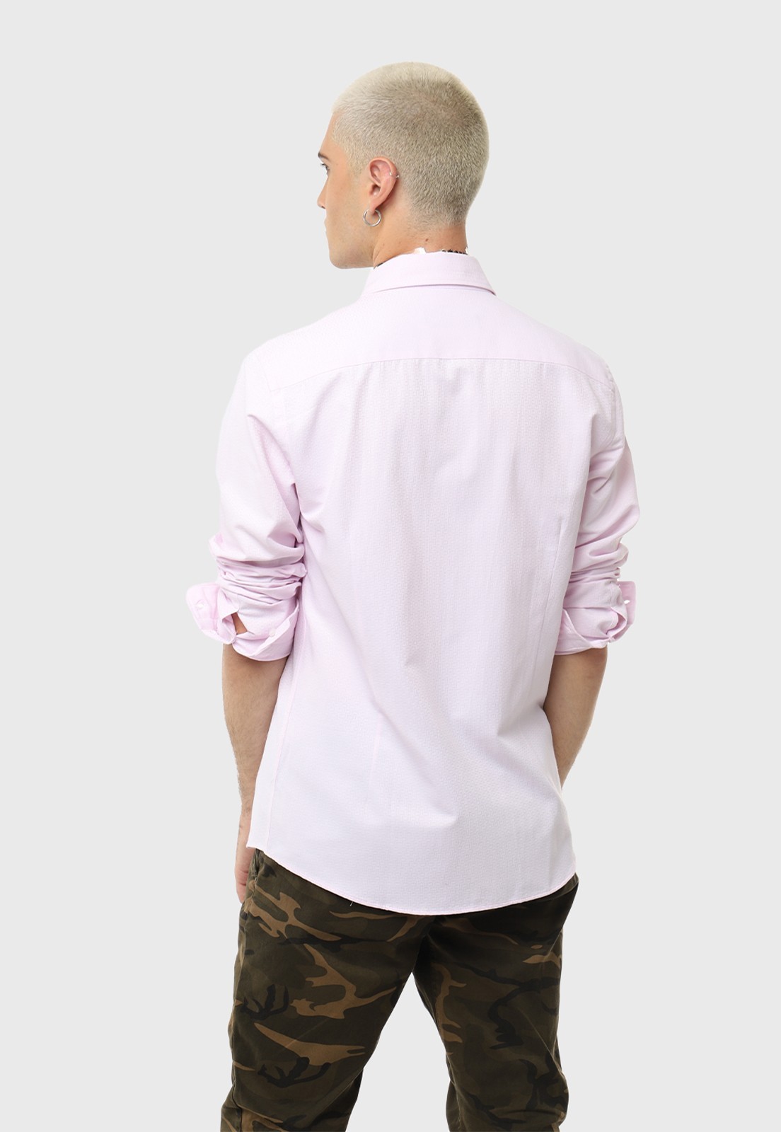 Camisa Casual Manga Larga Soviet