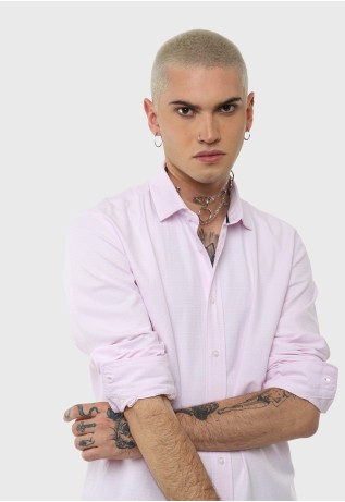 Camisa Casual Manga Larga Soviet