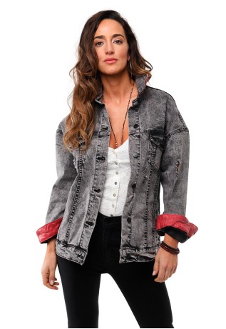 Chaqueta Juvenil Negro