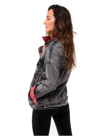 Chaqueta Juvenil Negro