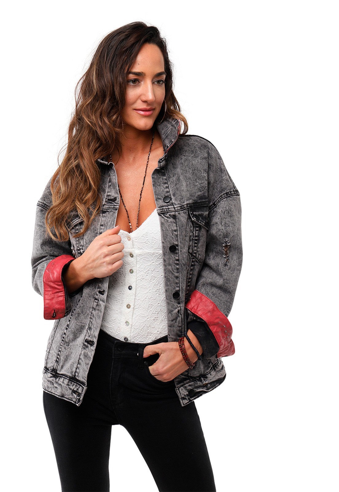 Chaqueta Juvenil Negro