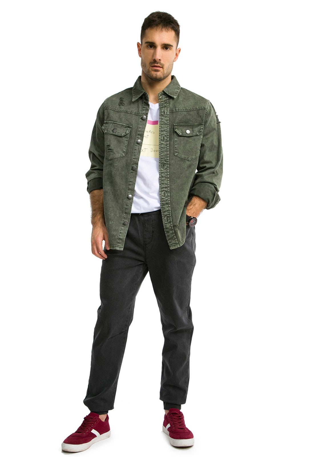 Chaqueta Juvenil Verde