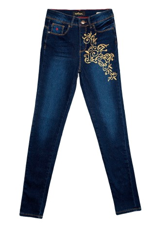 Jeans mujer Azul