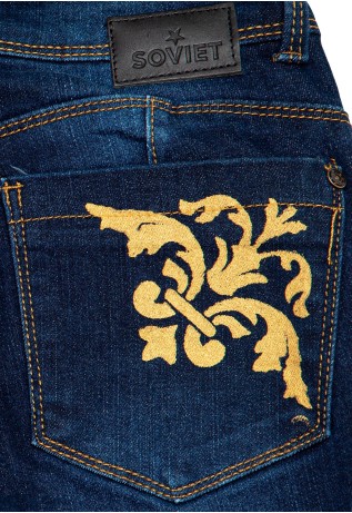 Jeans mujer Azul
