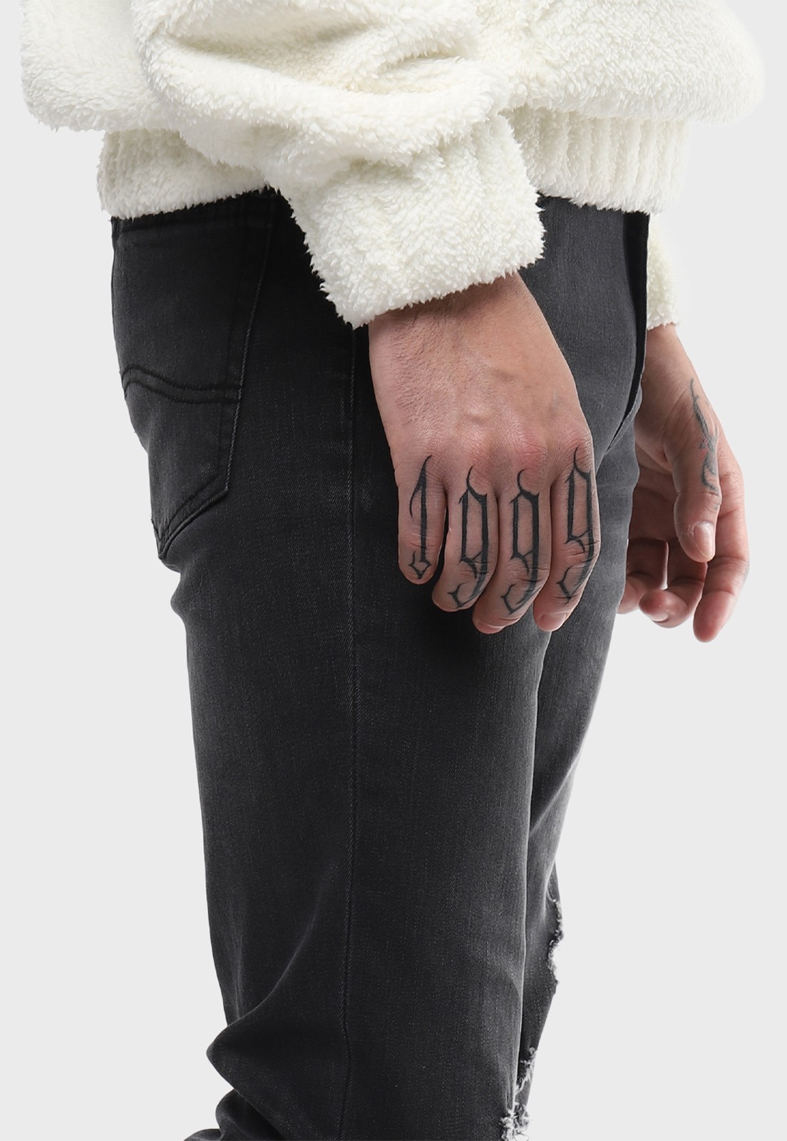 Jeans Skinny Negro Soviet