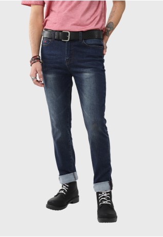 Jeans Slim Azul