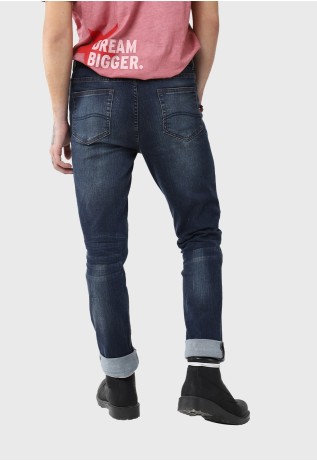 Jeans Slim Azul