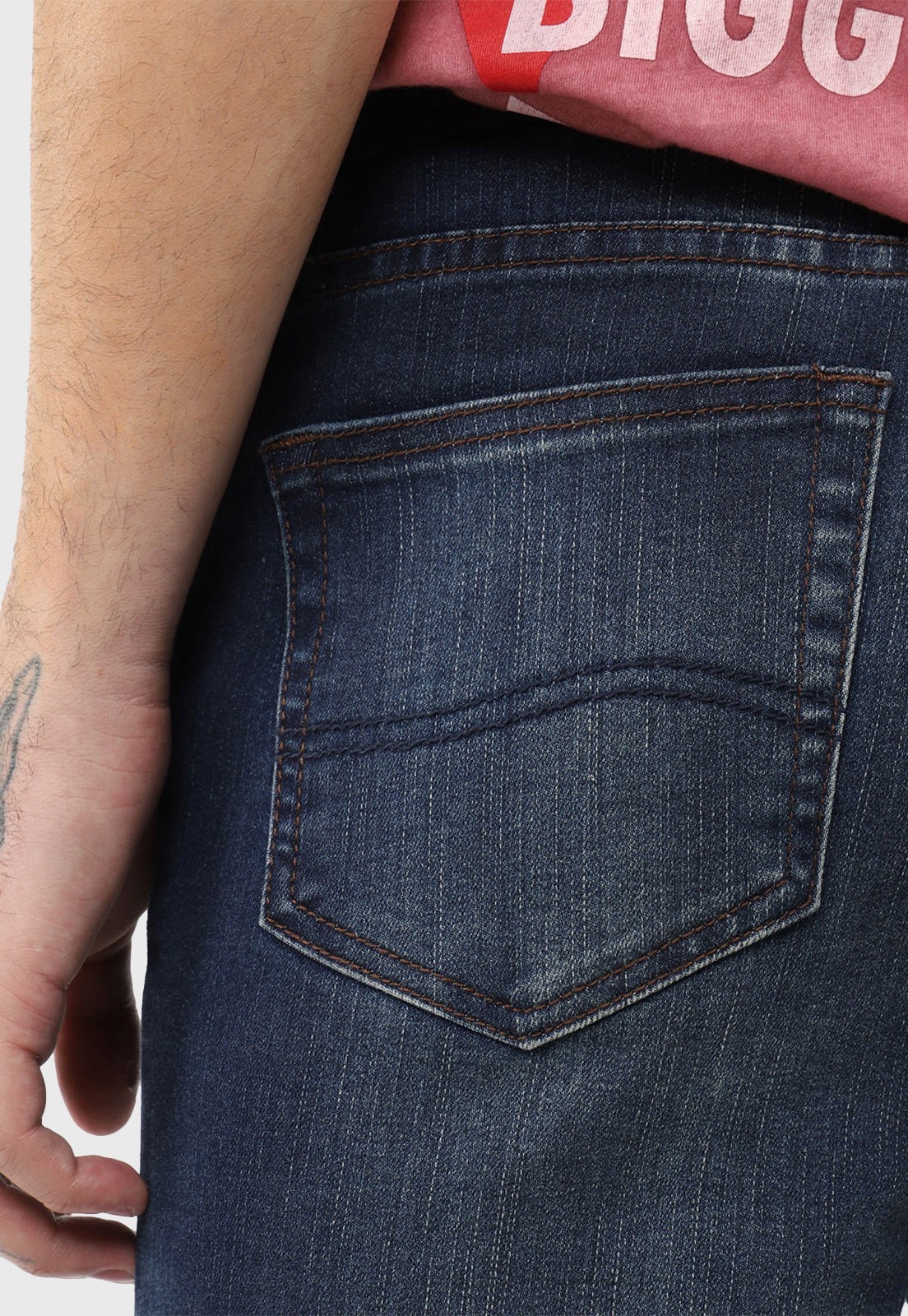 Jeans Slim Azul