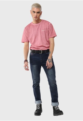 Jeans Slim Azul