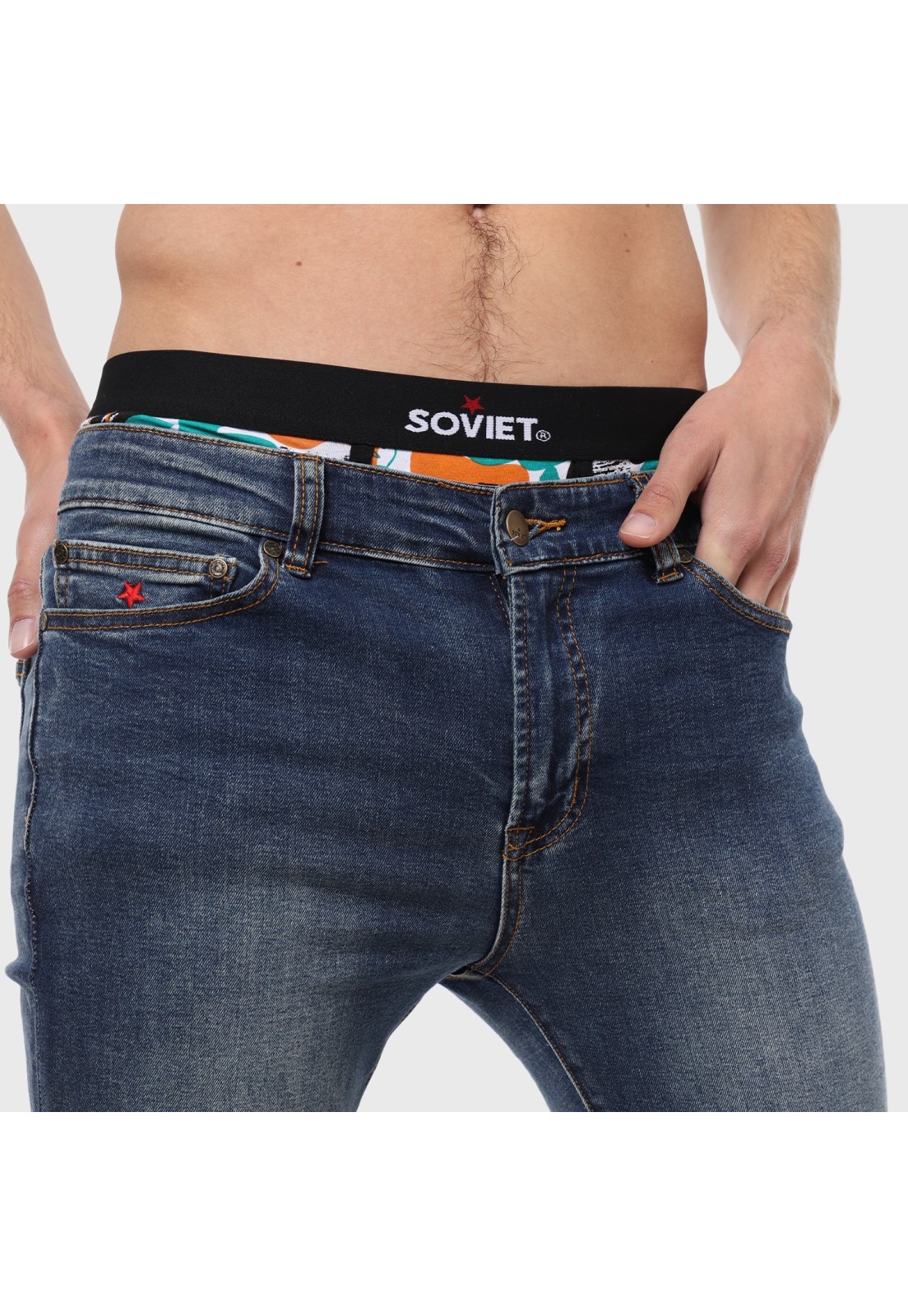 Jeans Hombre Skinny Soviet