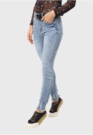 Jeans Slim Azul
