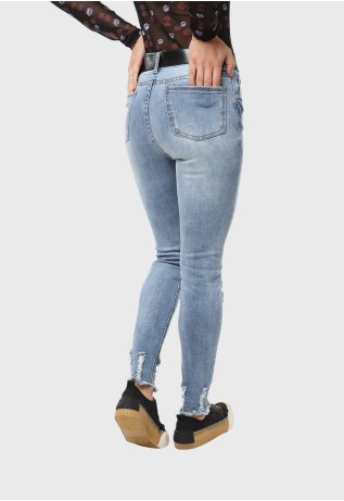 Jeans Slim Azul