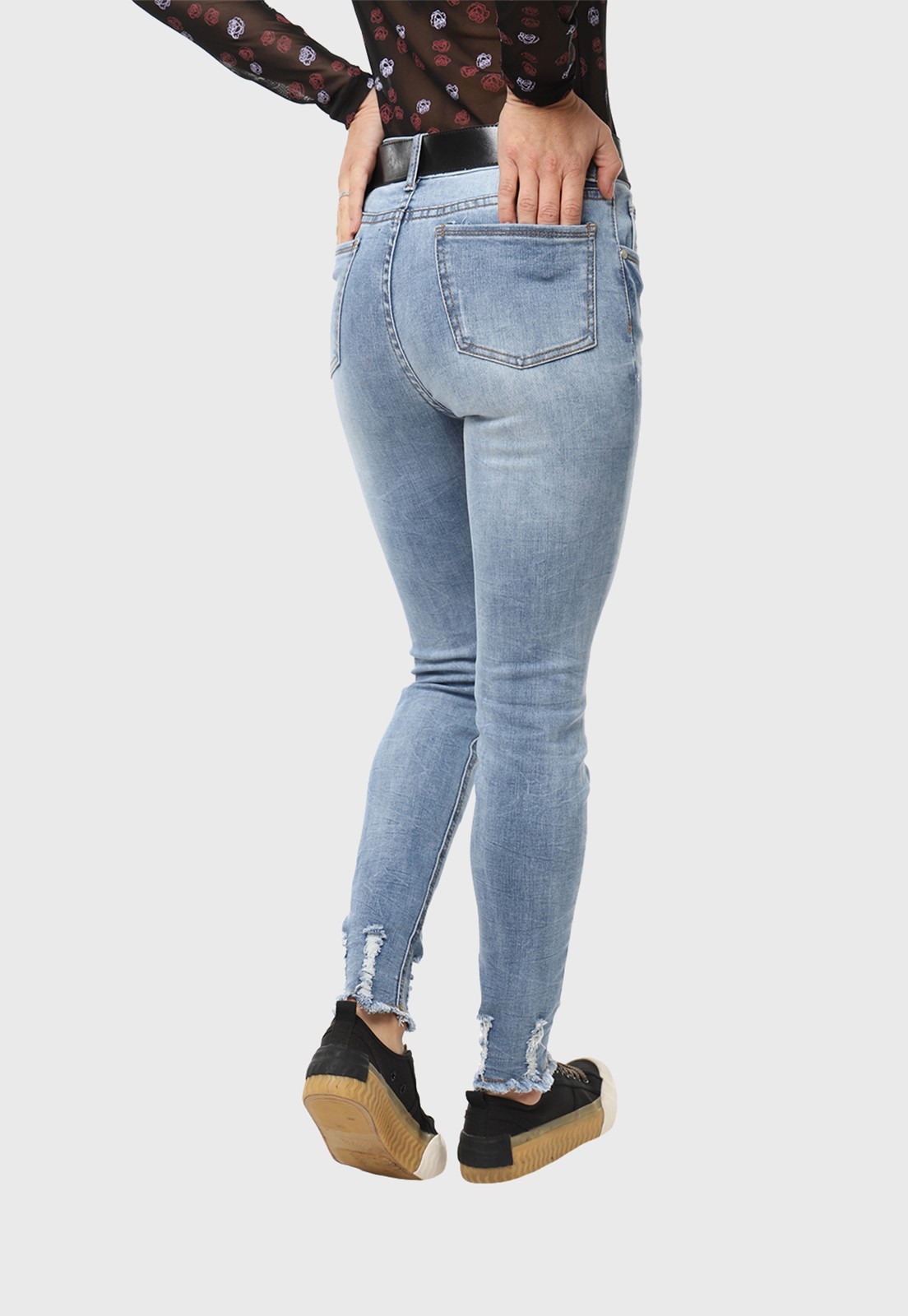 Jeans Slim Azul