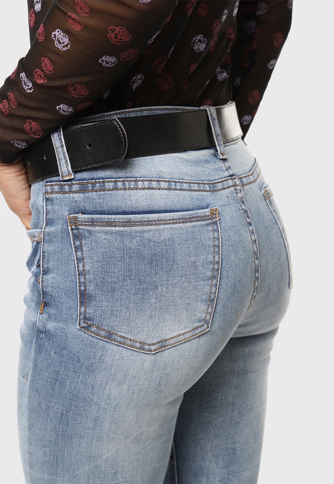 Jeans Slim Azul