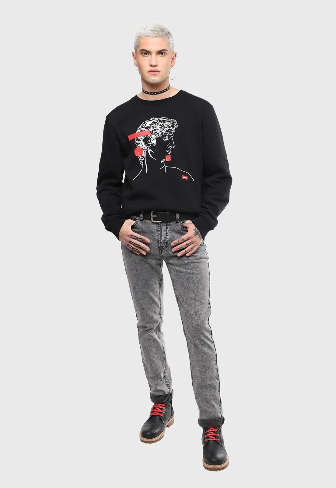 Jeans Slim Gris Soviet
