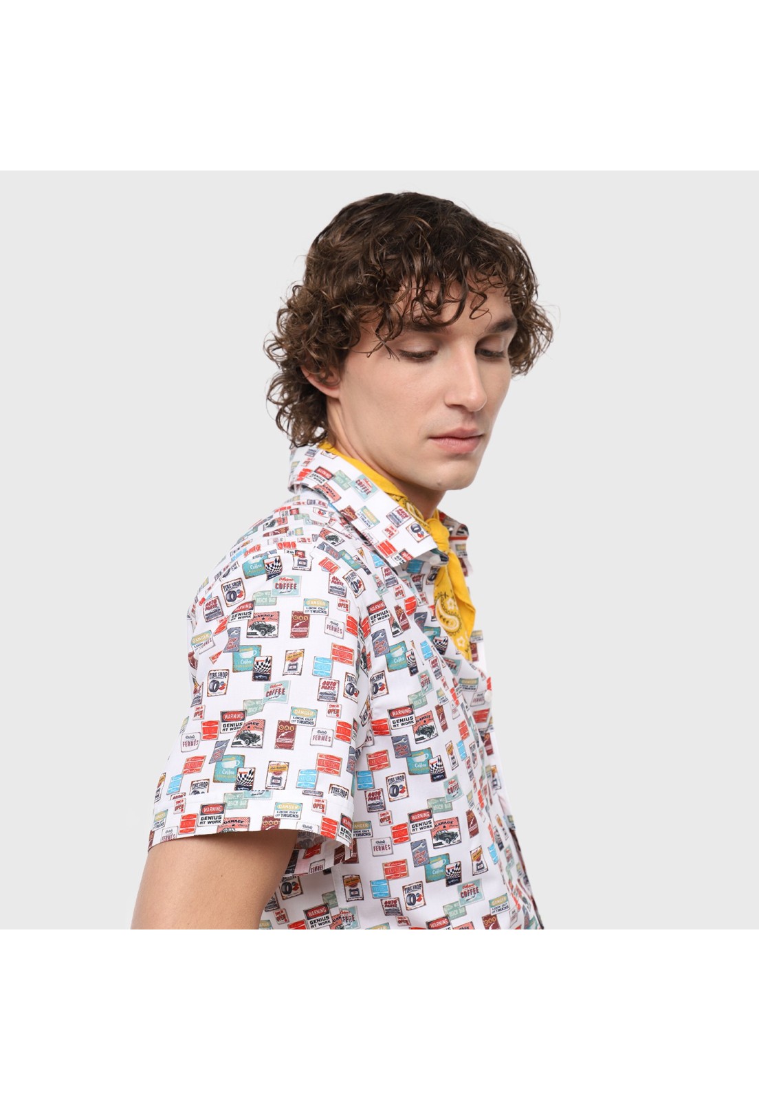 Camisa Manga Corta Soviet