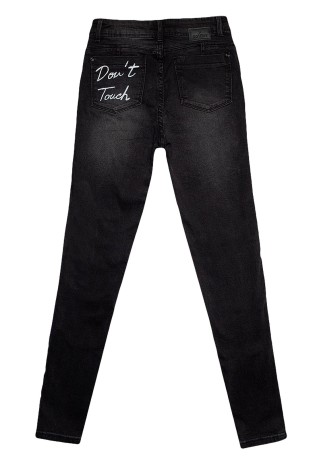 Jeans mujer Negro