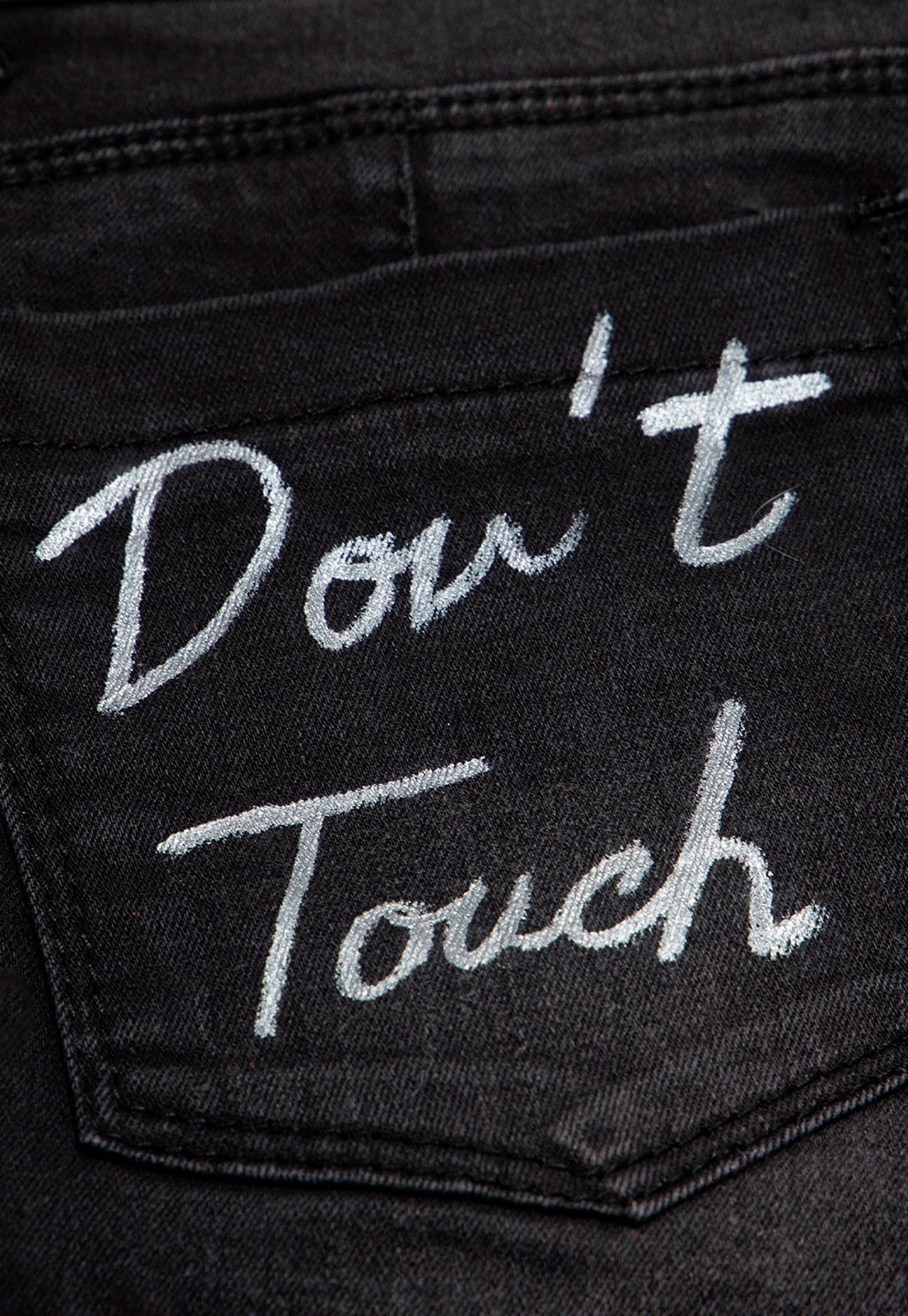 Jeans mujer Negro