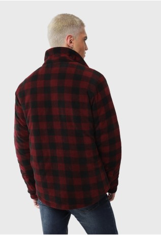 Chaqueta Juvenil Burdeo