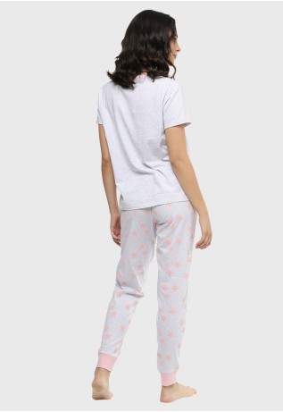 Pijama Conjunto Manga Corta Pantalón Largo