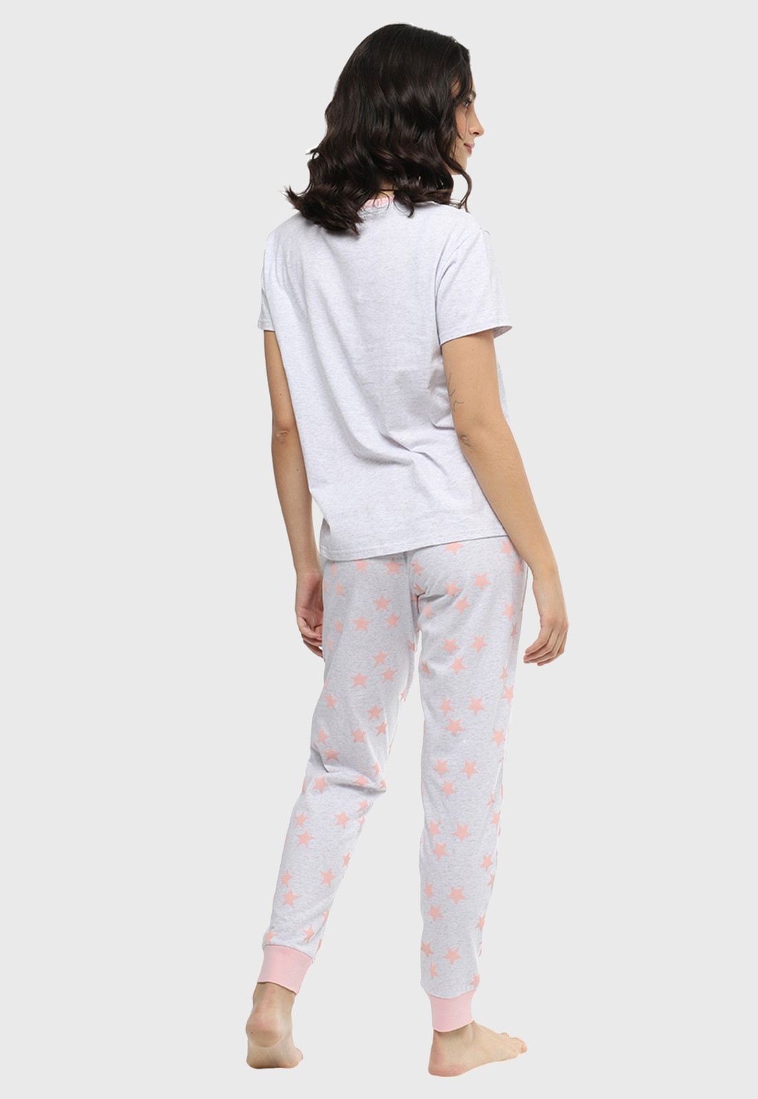 Pijama Conjunto Manga Corta Pantalón Largo