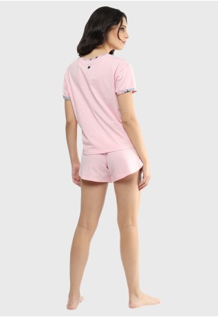 Pijama Conjunto Manga Corta Pantalón Corto