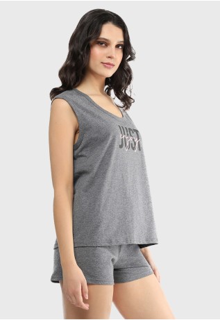 Pijama Conjunto Sin Mangas Pantalón Corto