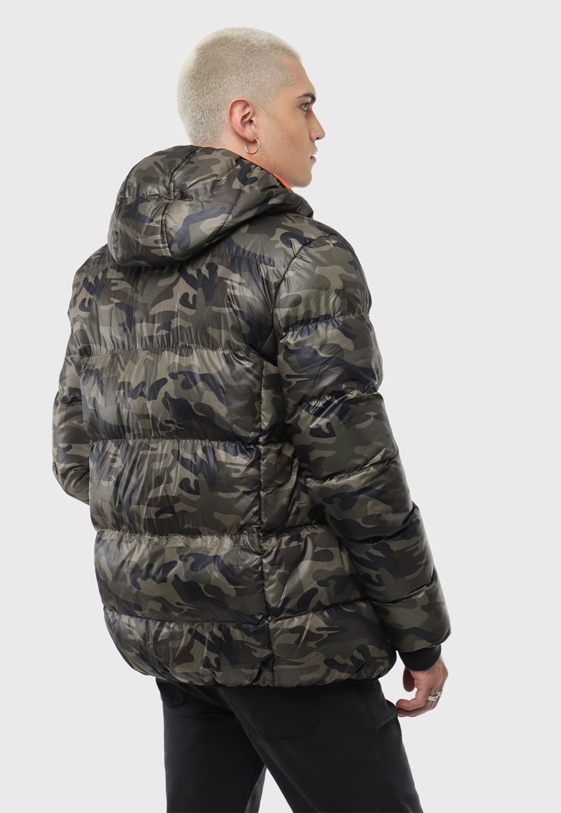 Chaqueta Con Gorro Casual Soviet