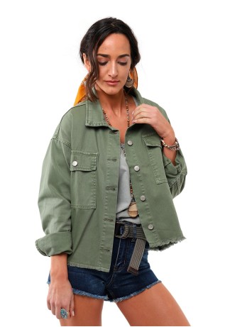 Chaqueta Juvenil Verde