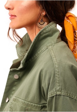 Chaqueta Juvenil Verde