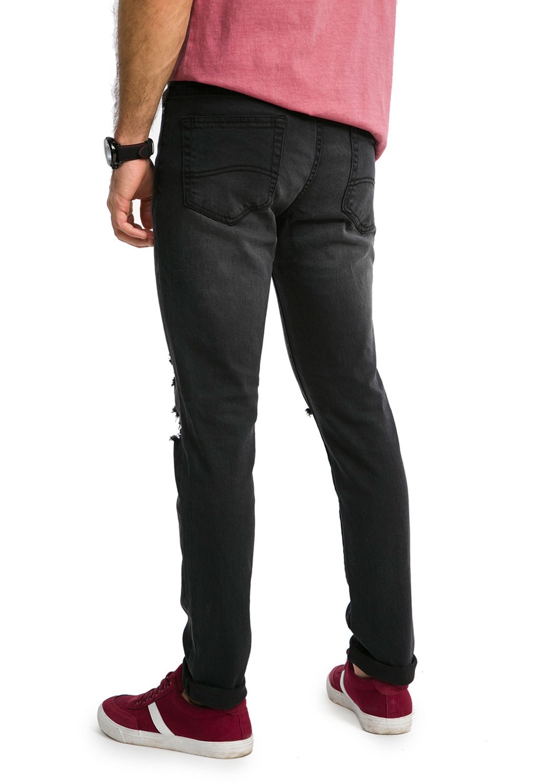 Jeans Skinny  Negro