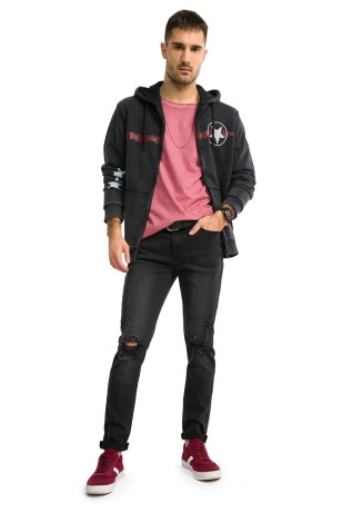 Jeans Skinny  Negro