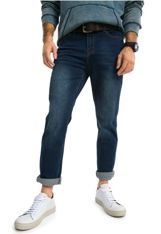 Jeans Slim Azul