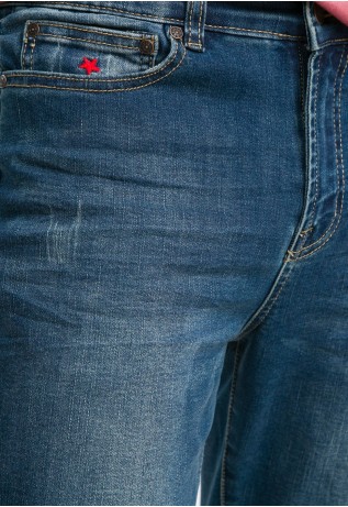 Jeans Slim Azul