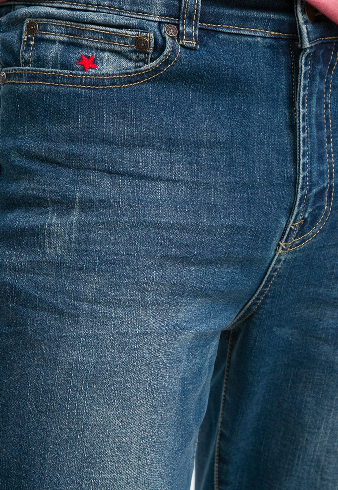 Jeans Slim Azul