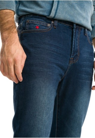 Jeans Slim Azul