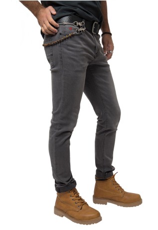 Jeans Skinny Gris Soviet