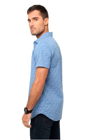 Camisa Celeste