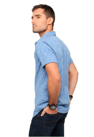 Camisa Celeste