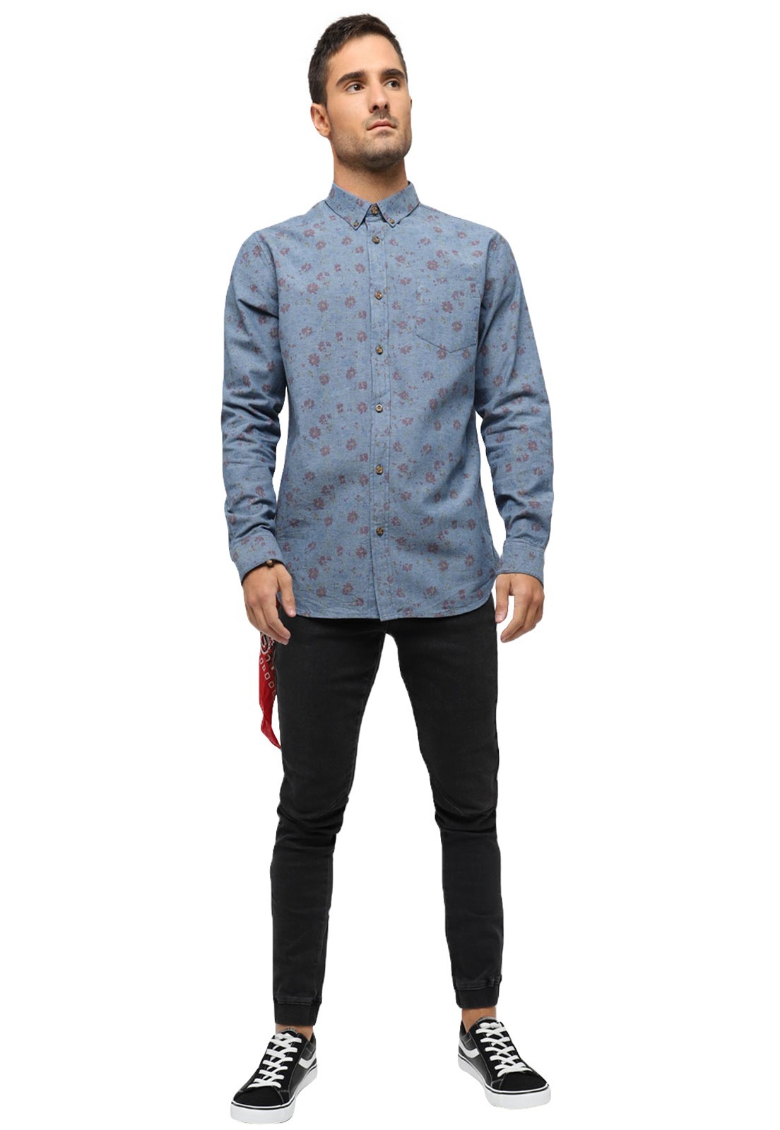 Camisa Azul
