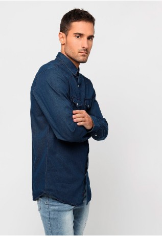 Camisa Denim Azul Soviet